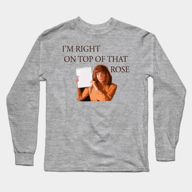 Rose Long Sleeve T-Shirt by Different Folks Inc